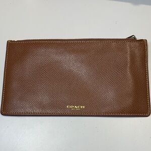 Coach Tan Leather Men's Wallet